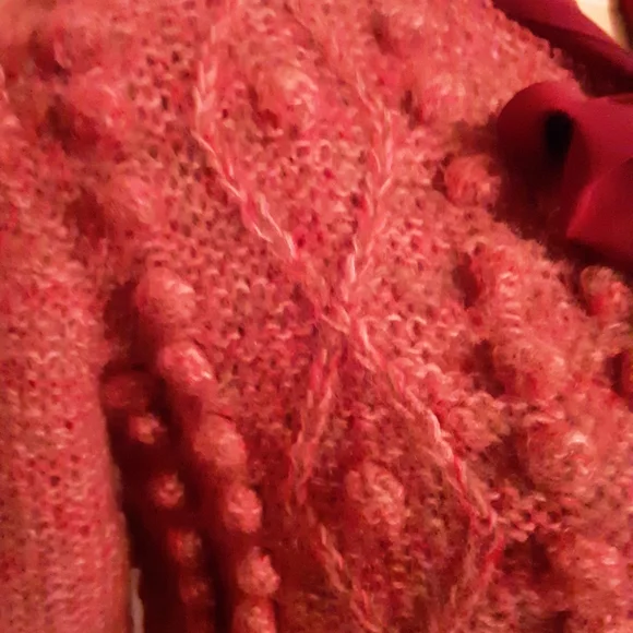 Vintage Pom Pom Cardigan Sweater - Picture 11 of 11